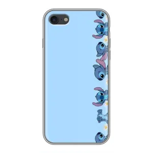 Чохол з принтом Стіч на iPhone 7 (Стіч фон)