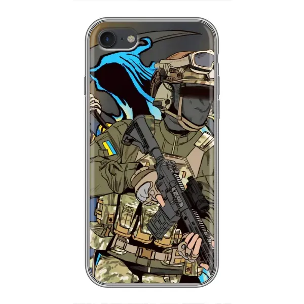 Чехол с принтом «Воин ВСУ» для iPhone 7