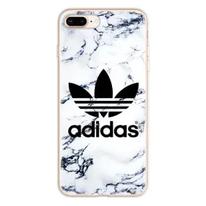 Чехол с принтом «Адидас на мраморе» для iPhone 8 Plus
