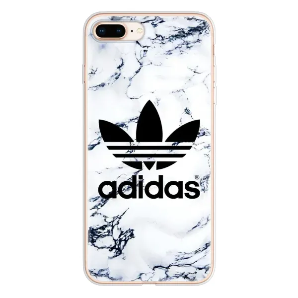 Чехол с принтом «Адидас на мраморе» для iPhone 8 Plus