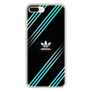 Чехол с принтом «Адидас с полосами» для iPhone 8 Plus