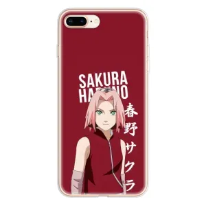 Чехол с принтом «Аниме Сакура» для iPhone 8 Plus