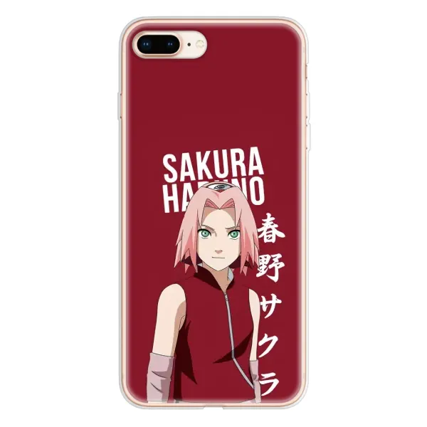 Чехол с принтом «Аниме Сакура» для iPhone 8 Plus