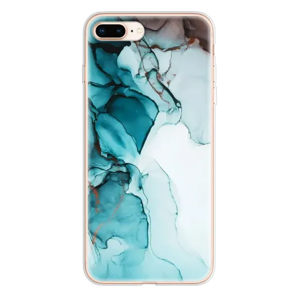 Чехол с принтом «Бирюзовый мрамор» для iPhone 8 Plus Чехол с принтом «Бирюзовый мрамор» для iPhone 8 Plus