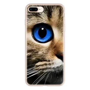 Чехлы с Котиками для iPhone 8 Plus (VPrint)
