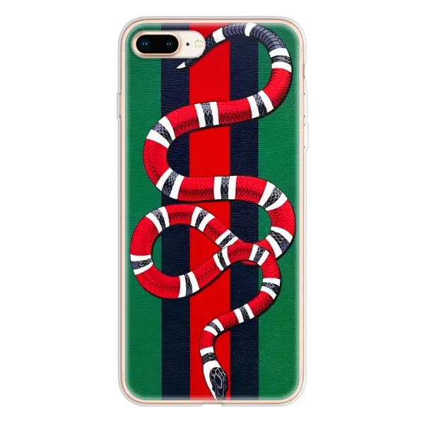 Чохол з принтом «Gucci змія» для iPhone 8 Plus