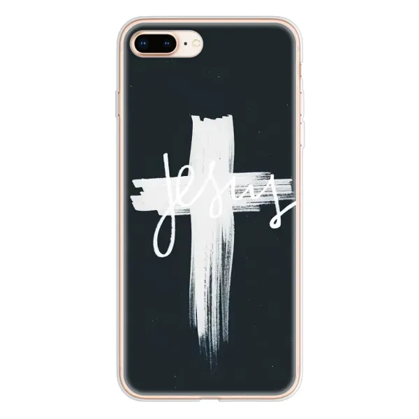 Чохол з принтом «Ісус» для iPhone 8 Plus