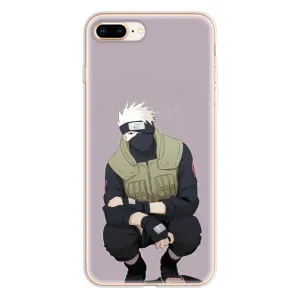 Чехол с принтом «Какаши» для iPhone 8 Plus