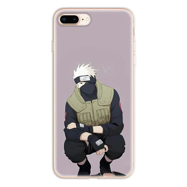 Чехол с принтом «Какаши» для iPhone 8 Plus
