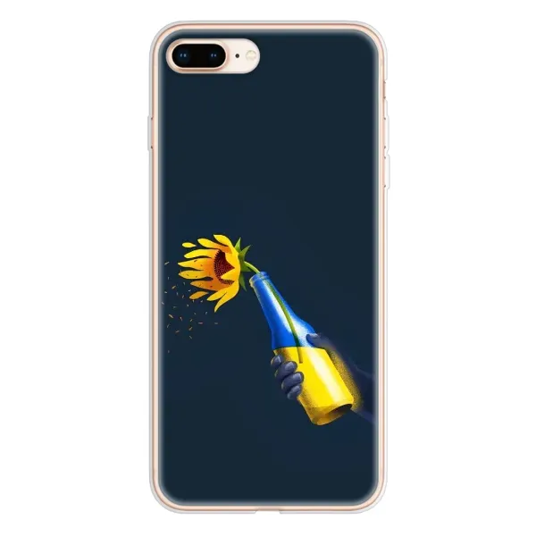 Чохол з принтом «Коктель молотова» для iPhone 8 Plus