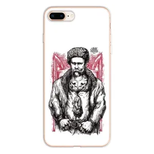 Чохли для iPhone 8 Plus с принтом Тараса Шевченко (AlphaPrint) (Козак Шевченко)