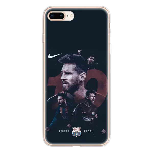 Чехол с принтом «Месси 10» для iPhone 8 Plus