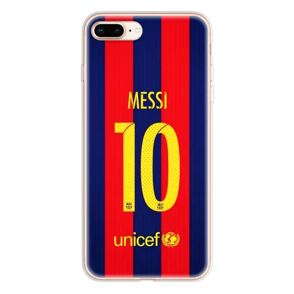Чехол с принтом «Messi Barca 10» для iPhone 8 Plus