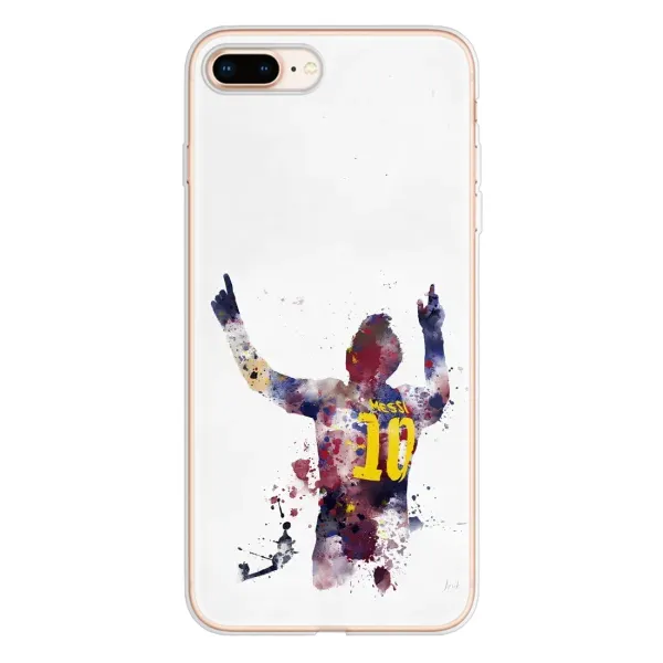 Чехол с принтом «Messi Barca» для iPhone 8 Plus