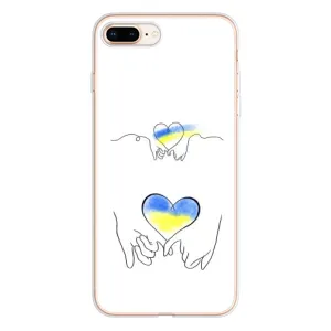 Чохол для Патріота України iPhone 8 Plus - (AlphaPrint) (Мир Україні)