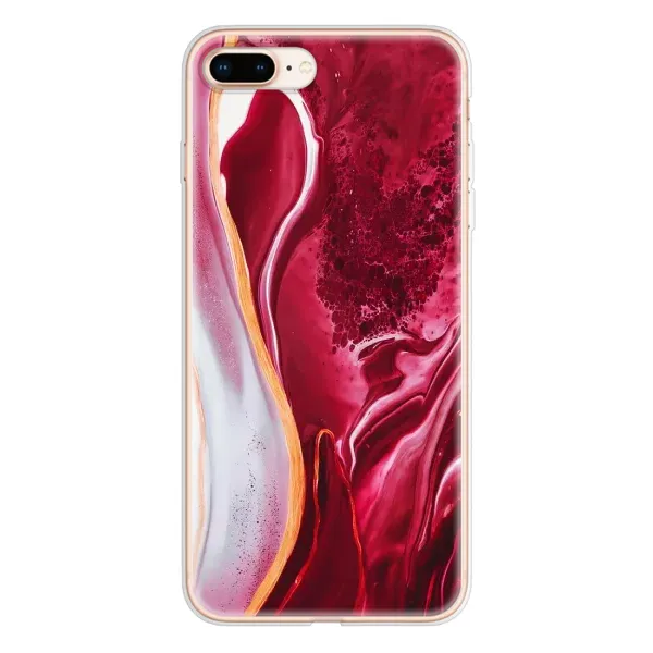 Чехол с принтом «Мрамор красный» для iPhone 8 Plus Чехол с принтом «Мрамор красный» для iPhone 8 Plus