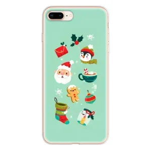 Новогодние Чехлы для Айфон 8 Плюс (VPrint)