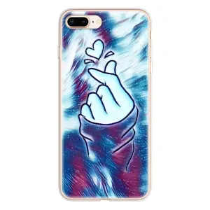 Чохол з принтом «Радужне серце» для iPhone 8 Plus