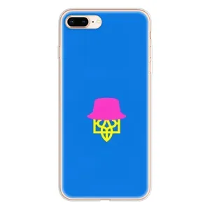 Чохли для iPhone 8 Plus Укр. Символіка (AlphaPrint) (Шапка на гербу)