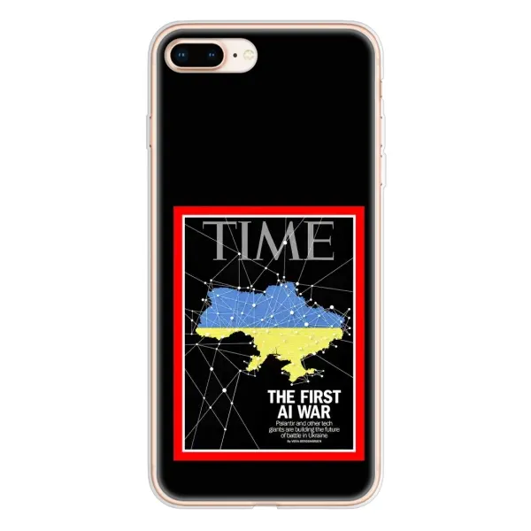 Чохол з принтом «TIME Ukraine» для iPhone 8 Plus
