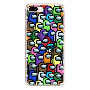 Чехол Амонг Ас для iPhone 8 Plus (AlphaPrint)