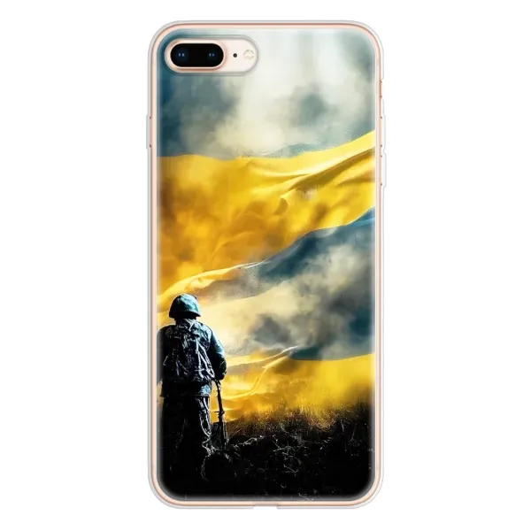 Чохол з принтом «Війна» для iPhone 8 Plus