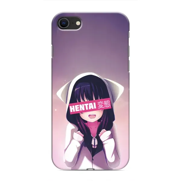 Чехол с принтом «Hentai chan» для iPhone SE (2020)