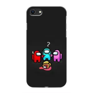 Чехол Амонг Ас для iPhone SE (2020) (AlphaPrint)
