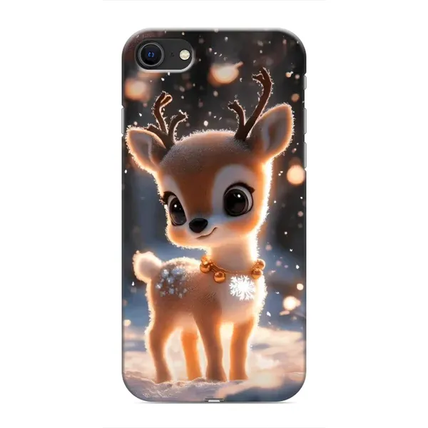 Чехол с принтом «Олененок» для iPhone SE (2020)