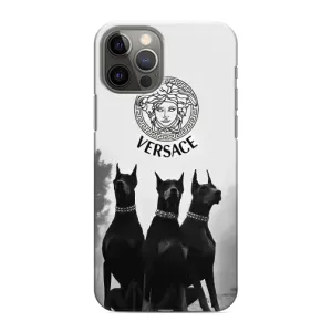 Чохол з принтом «Доберман Версаче» для iPhone 11 Pro Max