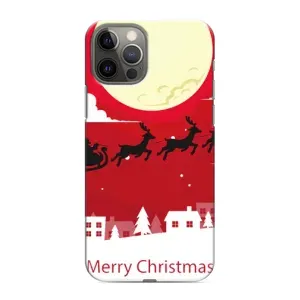 Різдвяні Чохли для iPhone 11 Pro Max (VPrint) (Санта з оленями)