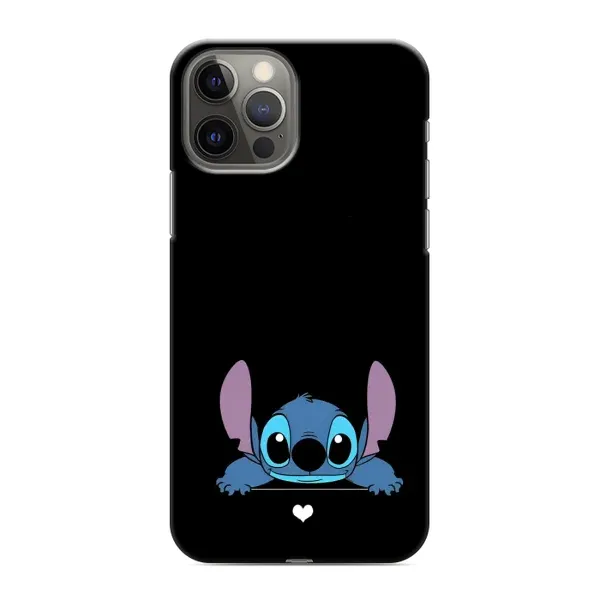 Чохол з принтом «Стіч на чорному» для iPhone 11 Pro Max