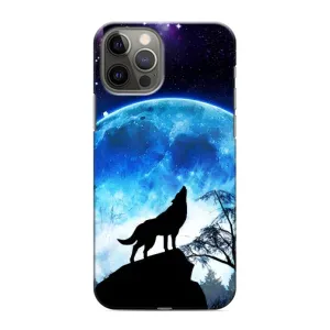 Чохол з принтом «Вовк на місяць» для iPhone 11 Pro Max