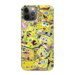 Чохол з принтом «Емоції Спан Боба» для iPhone 11 Pro