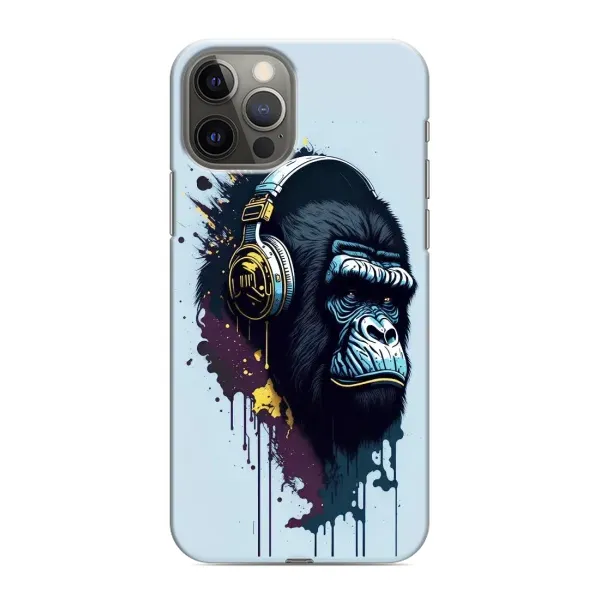 Чохол з принтом «Горила в навушниках» для iPhone 11 Pro