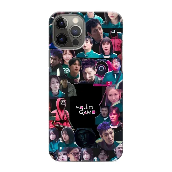 Чохол з принтом «Колаж Гра кальмара» для iPhone 11 Pro