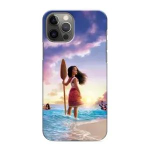 Чохол з мультфільмом Ваяна iPhone 11 Pro (Моана з веслом)