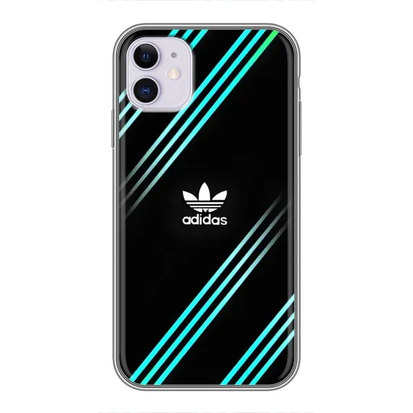 Чохол з принтом «Адідас з полосами» для iPhone 11