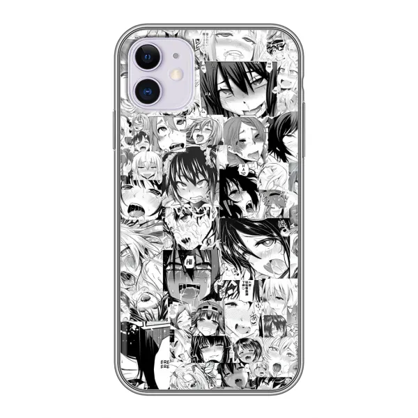 Чехол с принтом «Ahegao manga» для iPhone 11