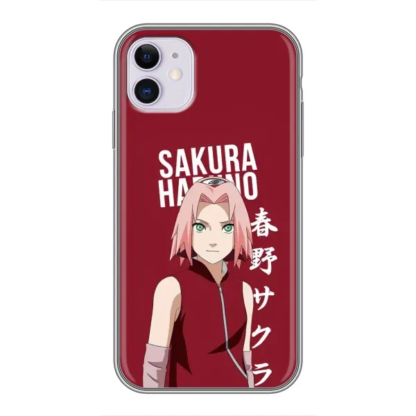 Чехол с принтом «Аниме Сакура» для iPhone 11