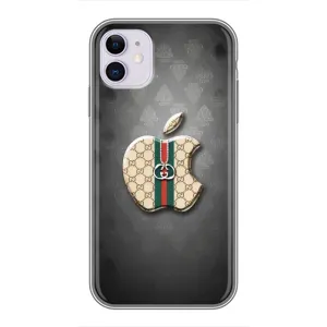 Чехол с принтом «Apple gucci» для iPhone 11