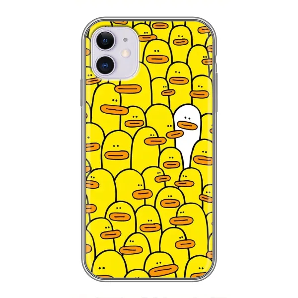 Чохол з принтом «Біла уточка» для iPhone 11