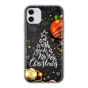 Рождественские Чехлы для iPhone 11 (VPrint) (Елочка)