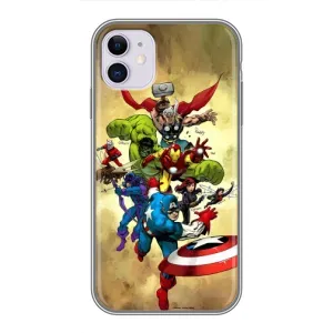 Чехол с принтом «Герои Марвел» для iPhone 11