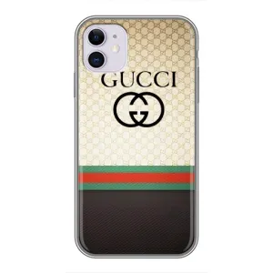 Чехол с принтом «GUCCI стиль» для iPhone 11