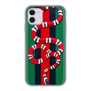 Чехол с принтом «Gucci змия» для iPhone 11
