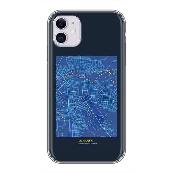 Чохол з принтом «Луганськ» для iPhone 11