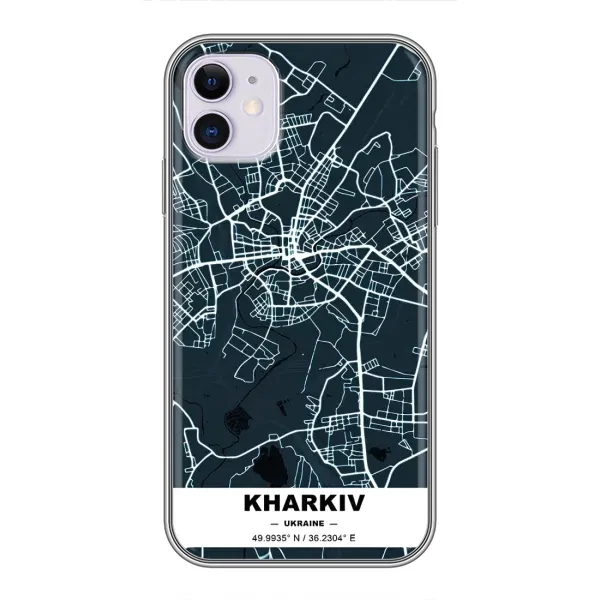 Чохол з принтом «Харків» для iPhone 11