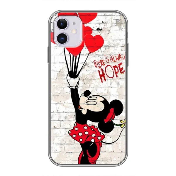 Чохол з принтом «Heart Minni» для iPhone 11