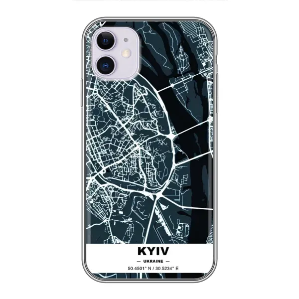 Чохол з принтом «Київ» для iPhone 11